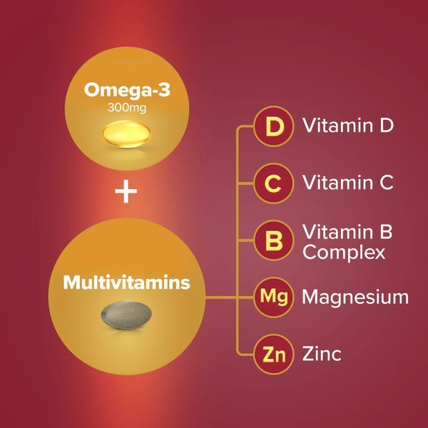 Seven Seas Omega 3 &amp;amp; Multivitamins Man Duo Pack