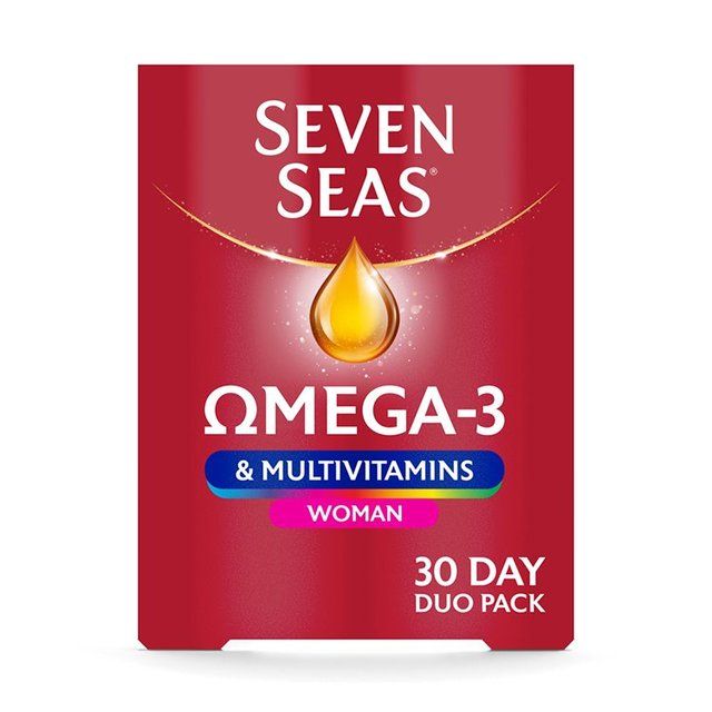Seven Seas Omega-3 &amp;amp; Multivitamins Woman   60 per pack