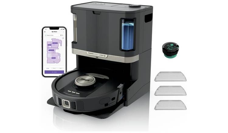 Shark PowerDetect NeverTouch 2-in-1 Robot Vacuum &amp;amp; Mop
