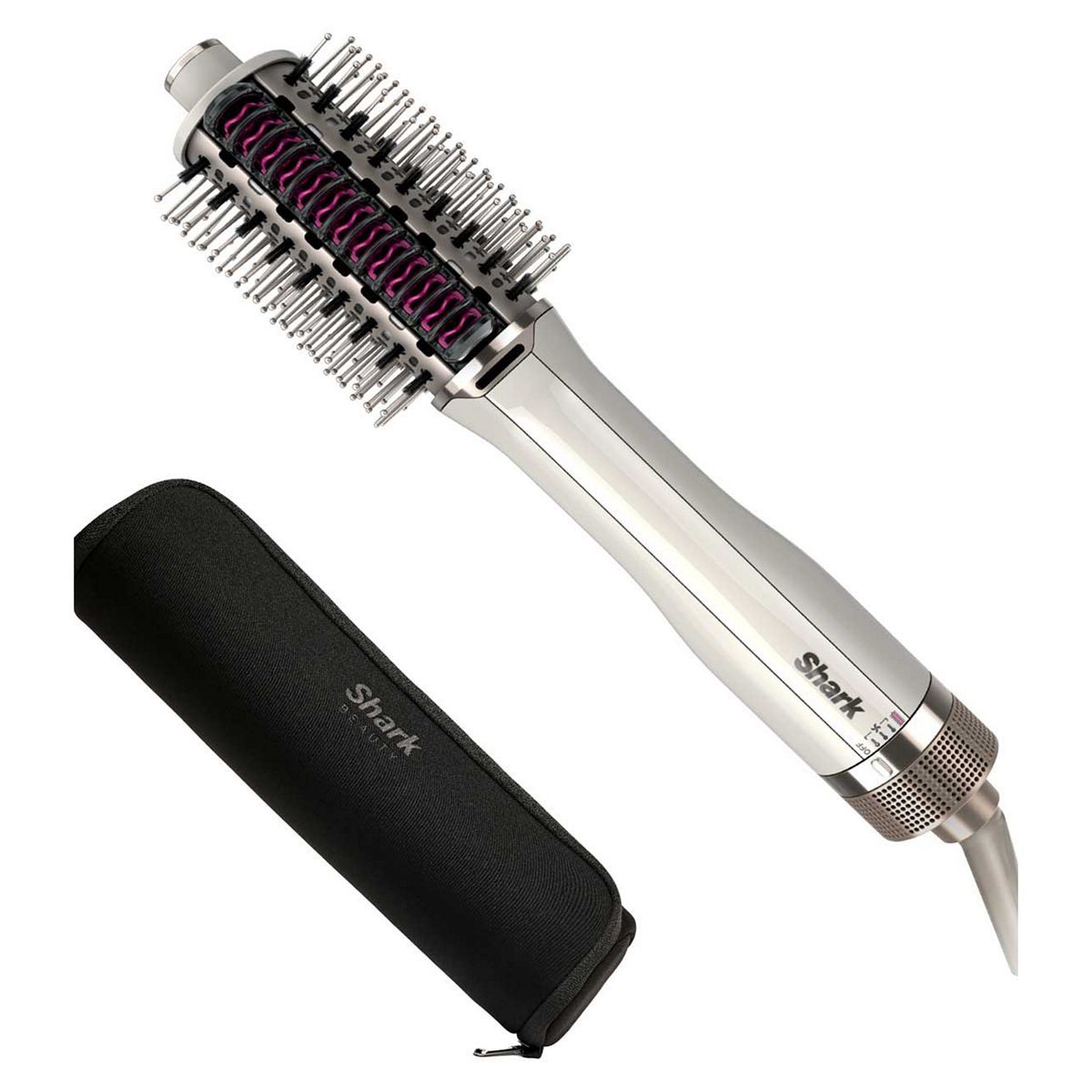 Shark SmoothStyle Heated Brush &amp;amp; Smoothing Comb with Storage Bag HT212UK