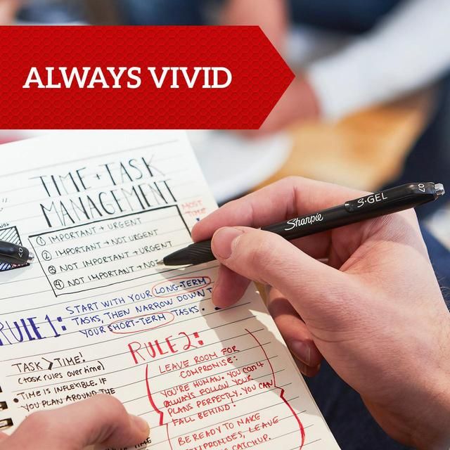 Sharpie S-Gel Gel Pens 0.7mm Assorted   8 per pack