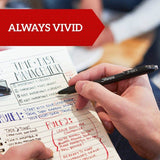 Sharpie S-Gel Gel Pens 0.7mm Black   3 per pack