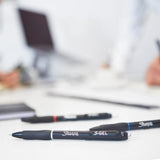 Sharpie S-Gel Gel Pens 0.7mm Black   3 per pack