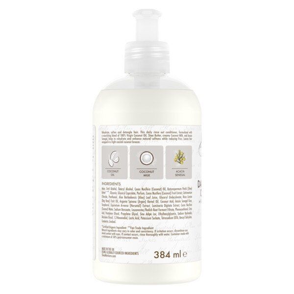 Shea Moisture 100% Virgin Coconut Oil  Conditioner 384ml
