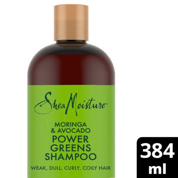 Shea Moisture Moringa &amp;amp; Avocado Power Greens Shampoo 384ml