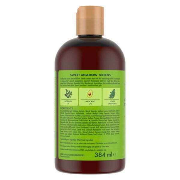 Shea Moisture Moringa &amp;amp; Avocado Power Greens Shampoo 384ml