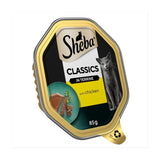 Sheba Classics Wet Cat Food Tray with Chicken in Terrine   85g