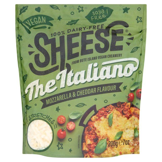 Sheese The Italiano Mozzarella &amp;amp; Cheddar Flavour   200g