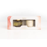 Shifa Aromas Candle Gift Set Plum Orchid &amp;amp; Vanilla   2 per pack
