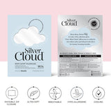 Silver Cloud White Satin Pillowcase Twin pack