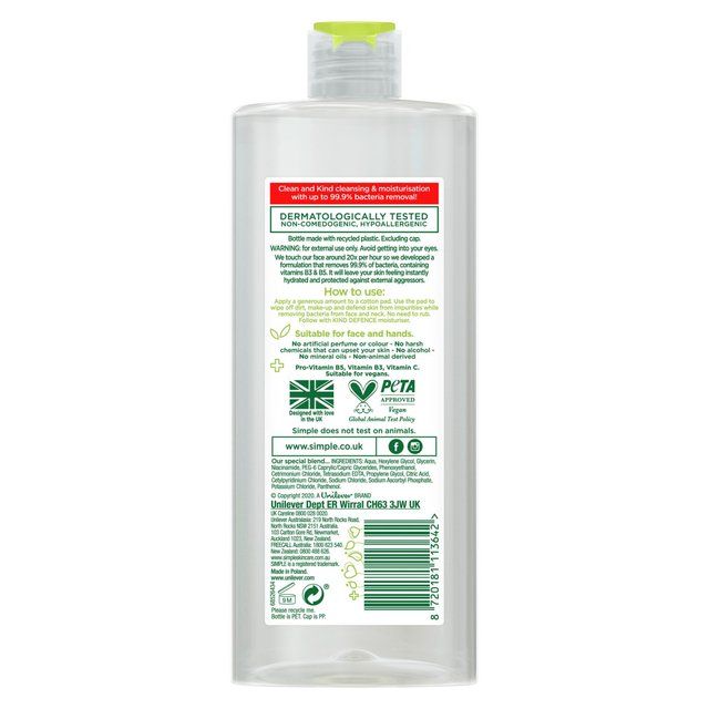 Simple Antibac Micellar Water   400ml