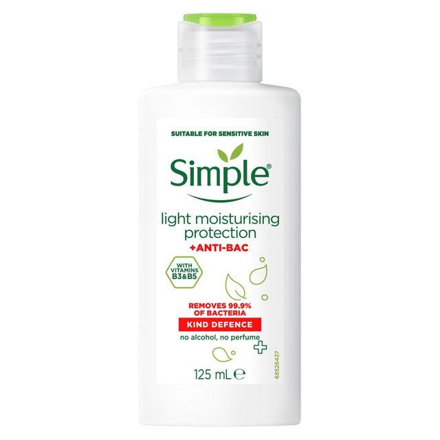 Simple Antibac Moisturiser   125ml