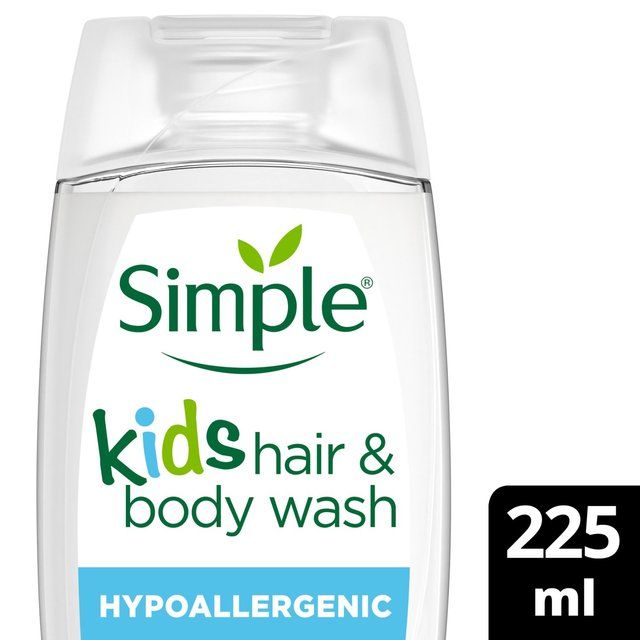 Simple Kids Hair &amp;amp; Body Wash Shower Gel   225ml
