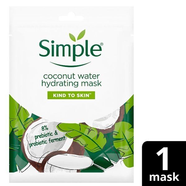 Simple Kind to Skin Hydrating Coconut Water Sheet Mask 1pc
