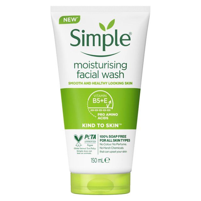 Simple Kind to Skin Moisturising Facial Wash Gel    150ml