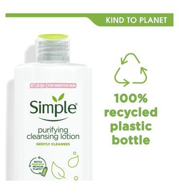 Simple Kind to Skin Purifying Cleansing Lotion 200 ml