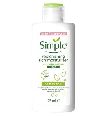 Simple Kind to Skin Replenishing Rich Moisturiser 125ml