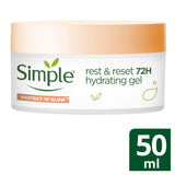 Simple Protect N Glow 72h Hydrating Gel Rest &amp;amp; Reset 50ml