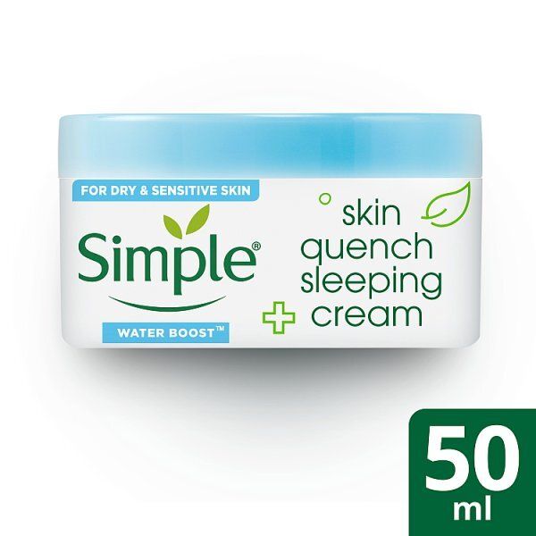 Simple Skin Quench Sleeping Cream Moisturiser 50ml