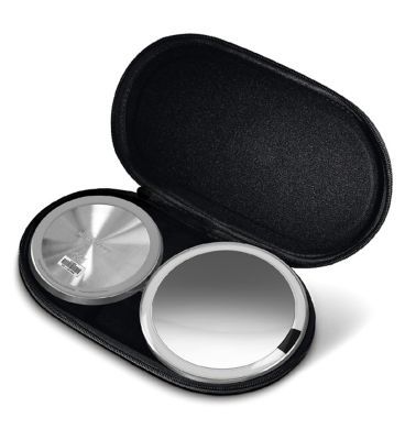 Simplehuman Sensor Mirror Mini, 10x Magnification, Brushed Stainless Steel