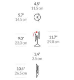 Simplehuman Sensor Mirror Mini, 10x Magnification, Brushed Stainless Steel