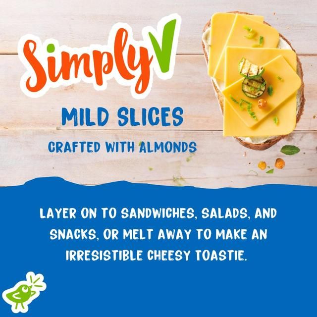 Simply V Vegan Mild Gourmet Slices   150g