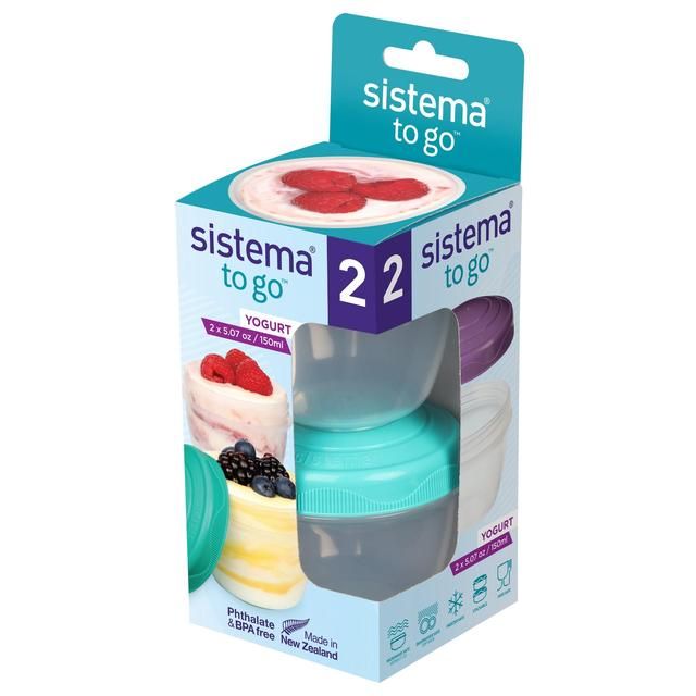 Sistema Yoghurt To Go   2 per pack