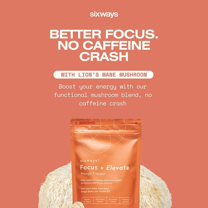 Sixways Focus + Elevate Mushroom Blend 150g