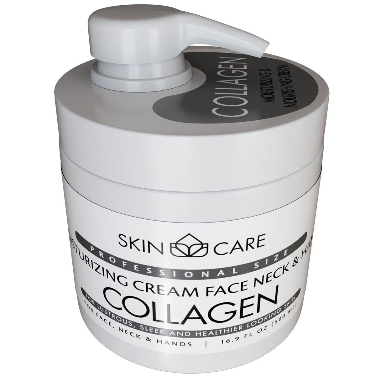 Skin Care Collagen Face &amp;amp; Body Cream, 3 x 500ml