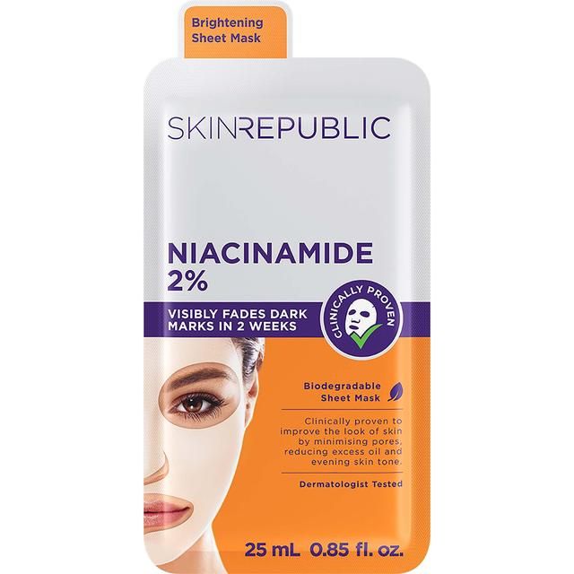 Skin Republic Biodegradable Niacinamide 2% Face Mask   25ml