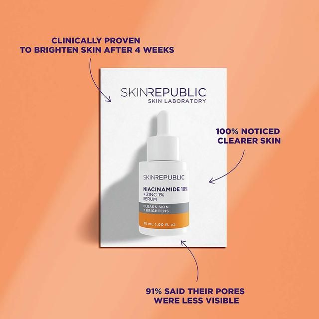 Skin Republic Niacinamide 10% + Zinc 1% Serum   30g