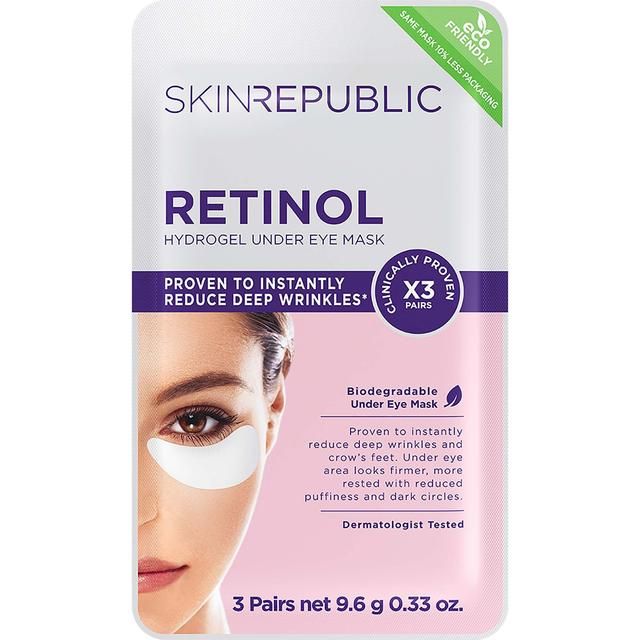 Skin Republic Retinol Biodegradable Under Eye Patch   3 x 18g