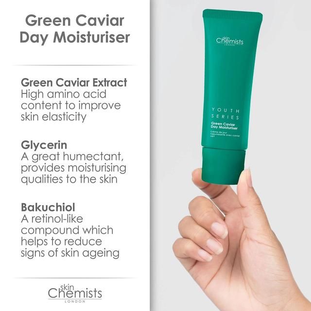 SkinChemists Youth Series Green Caviar Day Moisturiser   50ml