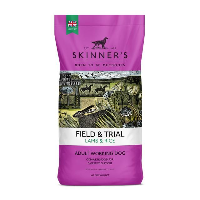Skinners Field &amp;amp; Trial Lamb &amp;amp; Rice Dry Dog Food   15kg