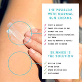 Skinnies SPF 30 Sunscreen Sungel Vegan   100ml