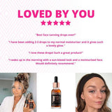 Skinny Tan Notox Face Tanning Drops with Vegan Collagen 30ml