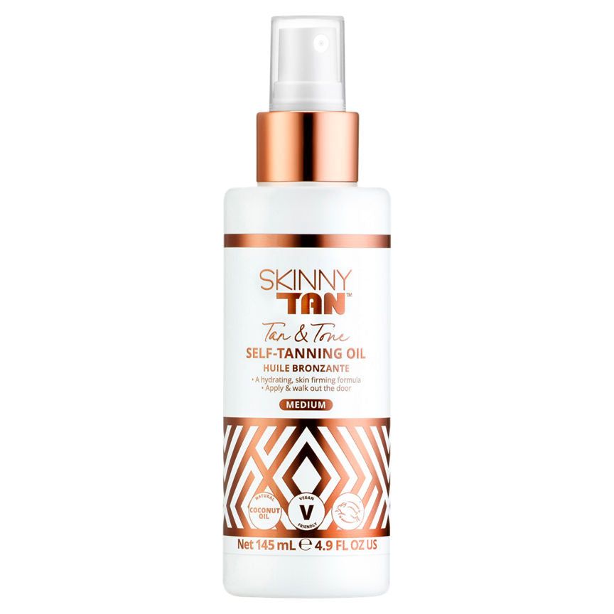 Skinny Tan Tan &amp;amp; Tone Self-Tanning Oil Medium