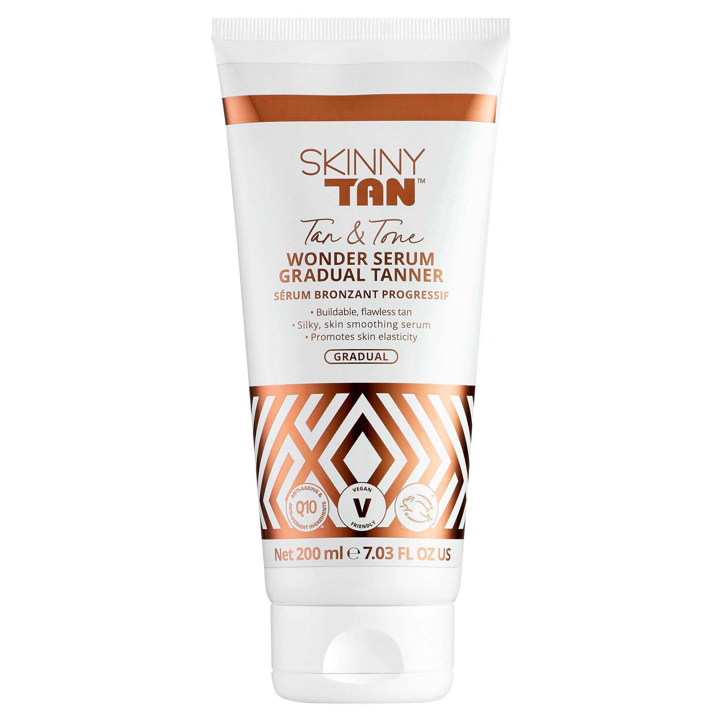 Skinny Tan &amp;amp; Tone Wonder Serum Gradual Tanner 200ml