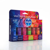 Skins Travel Lube Multipack - Fruity Tubes &amp;amp; Vital Lubes