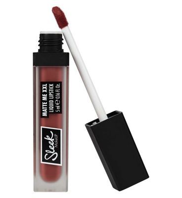 Sleek MakeUP Matte Me XXL Liquid Lipstick mauvin' on up