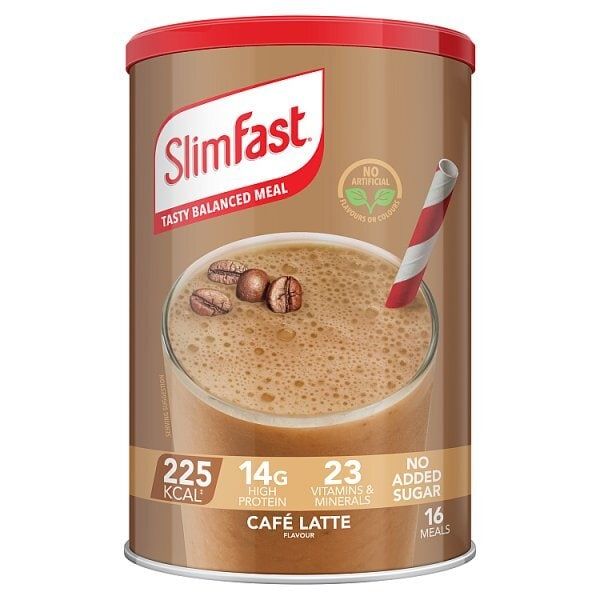 Slimfast Caf&amp;eacute; Late Powder 584g