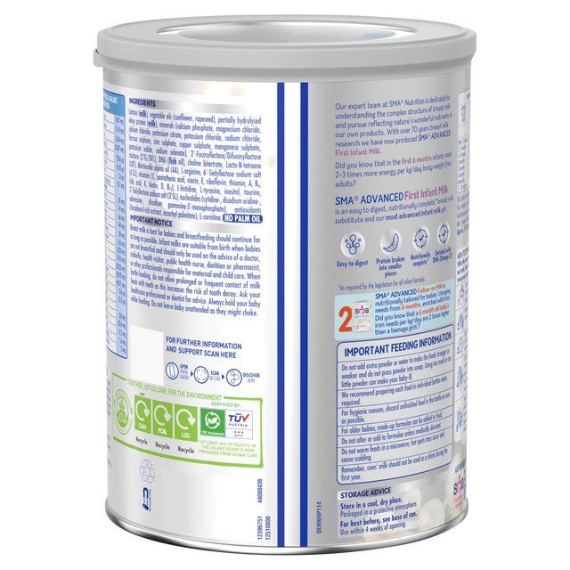 SMA Advanced 1 First Milk Powder From Birth   800g