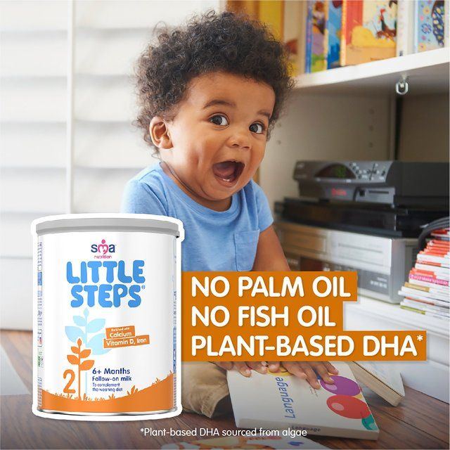 SMA Little Steps 2 Follow-on Milk Powder 6 mths+   800g