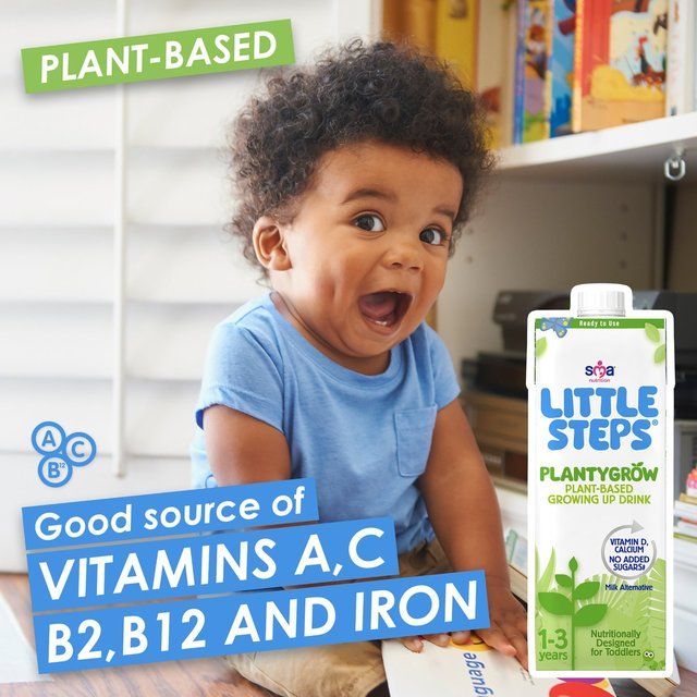 SMA Little Steps Plantygrow Plant-Based Growing Up Drink 1-3 Years 1L   1L