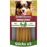 SmartBones Chicken Rawhide Free Sticks Dog Treats   100g