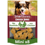 SmartBones Mini Chicken Rawhide Free Bones Dog Treats   128g