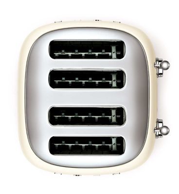 Smeg 4 Slice Toaster Cream