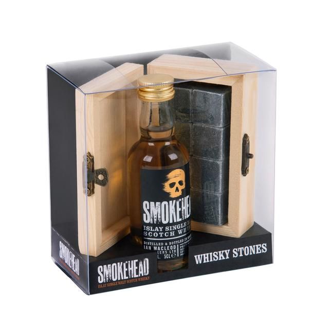 Smokehead Malt Whisky &amp;amp; Stones   5cl