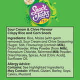 Snack a Jacks Sour Cream &amp;amp; Chive Multipack Rice Cakes   5 per pack