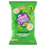 Snack a Jacks Sour Cream &amp;amp; Chive Multipack Rice Cakes   5 per pack